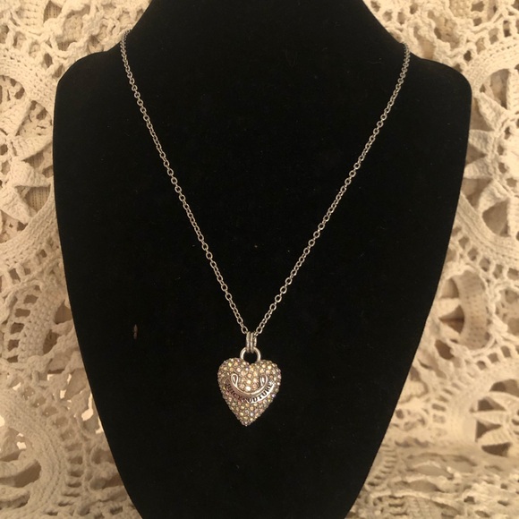 Juicy Couture Jewelry - Vintage Juicy Couture Puffy Heart Necklace